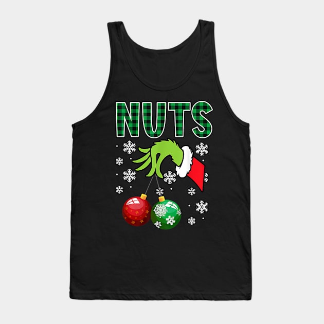 Chest Nuts Christmas Funny Matching Couple Chestnuts Tank Top by rivkazachariah